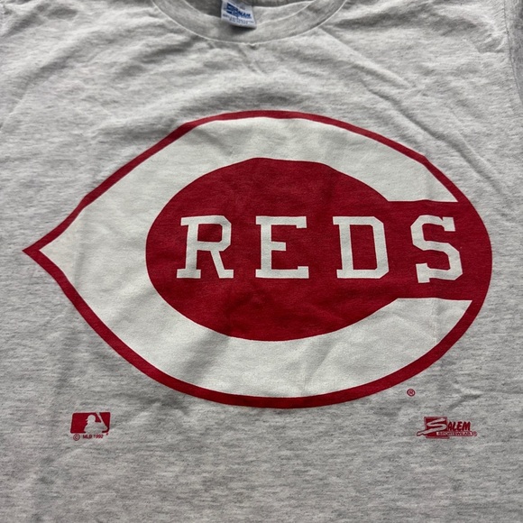 Vintage Cinncinati Reds Salem Sportswear T Shirt MLB Baseball - Picture 5 of 5